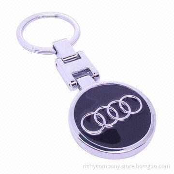 Metal Keychain with Auto Brands